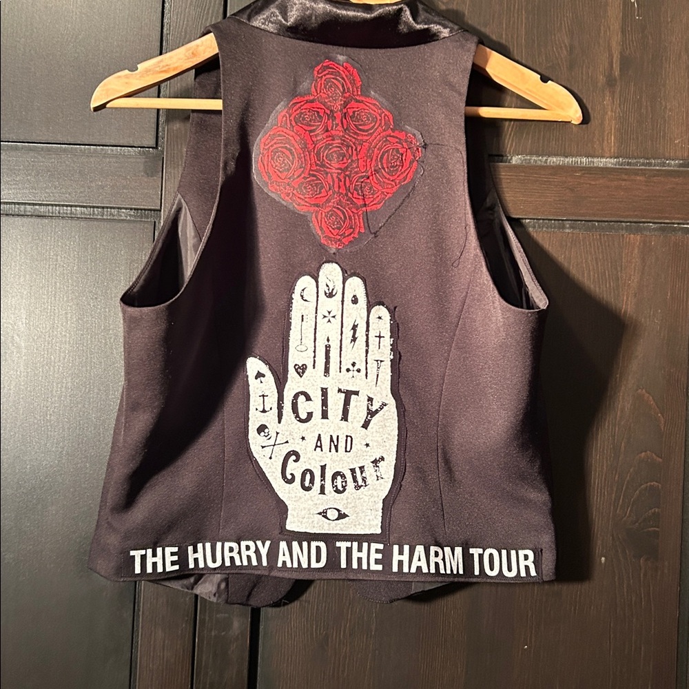 City and Colour handcrafted Rock & Roll vest